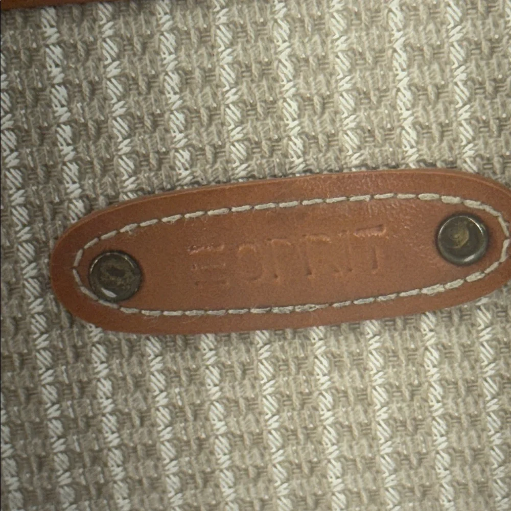 ESPRIT vintage NWOT Brown and Tan mini Wallet - Picture 2 of 5